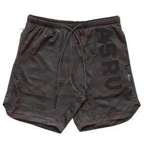 Asrv Brown Camouflage Linerless Men’s Shorts
